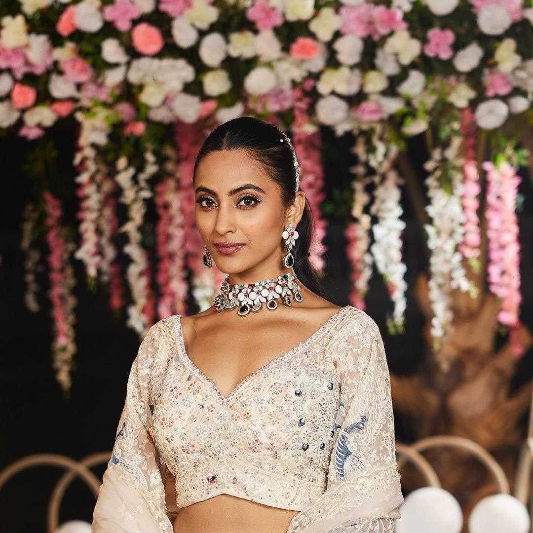 Butterfly Net Designer Wedding Lehenga - MYLUXURY LANE ENTERPRISE